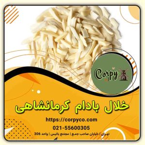 خلال بادام کرمانشاهی